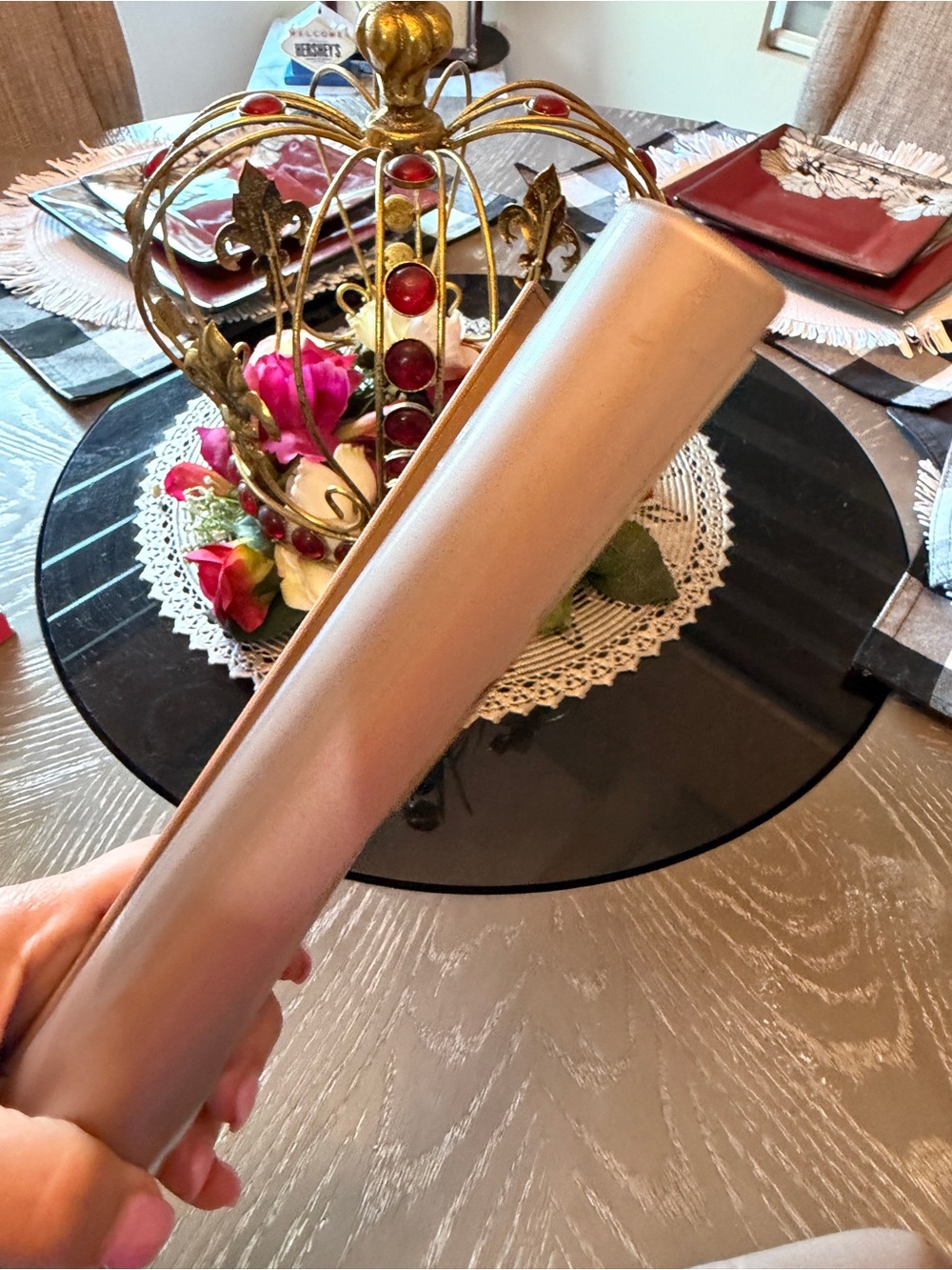 TYME Dusty Mauve Heat-Resistant Styling Tool Cover